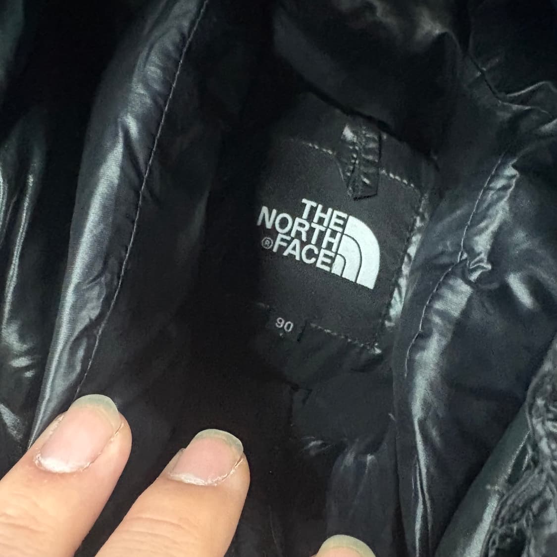 (90)노스페이스후드경량패딩 상품이미지5