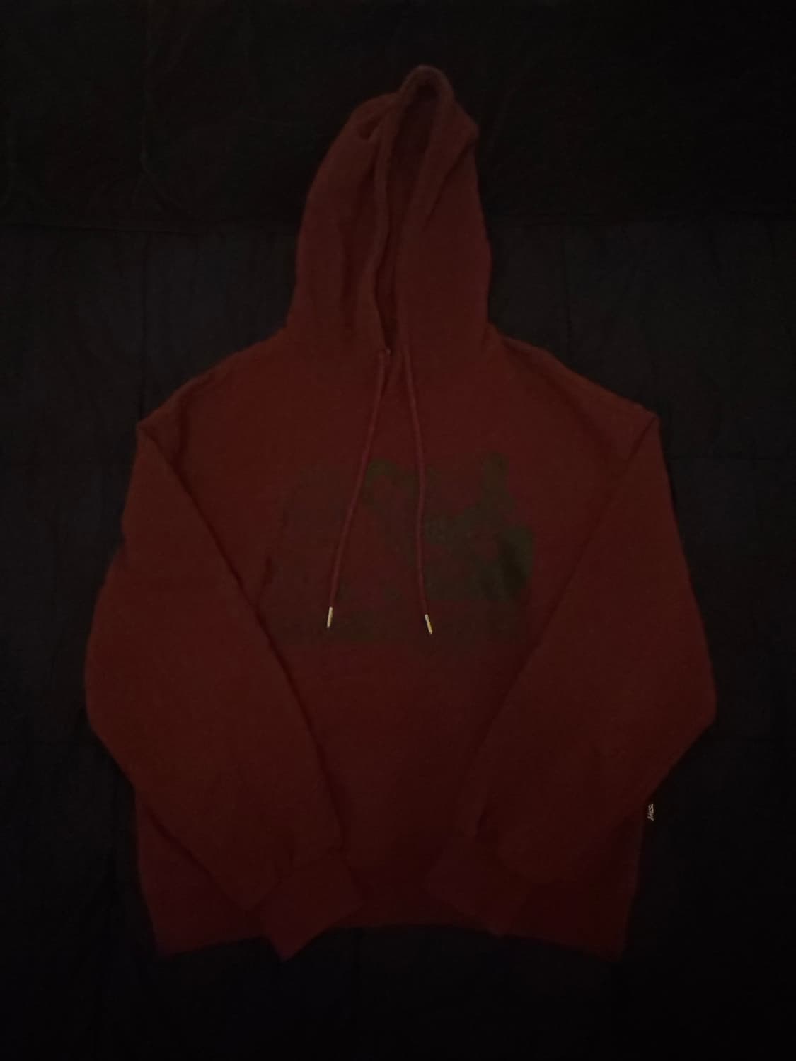 버건디 후드티 상품이미지1