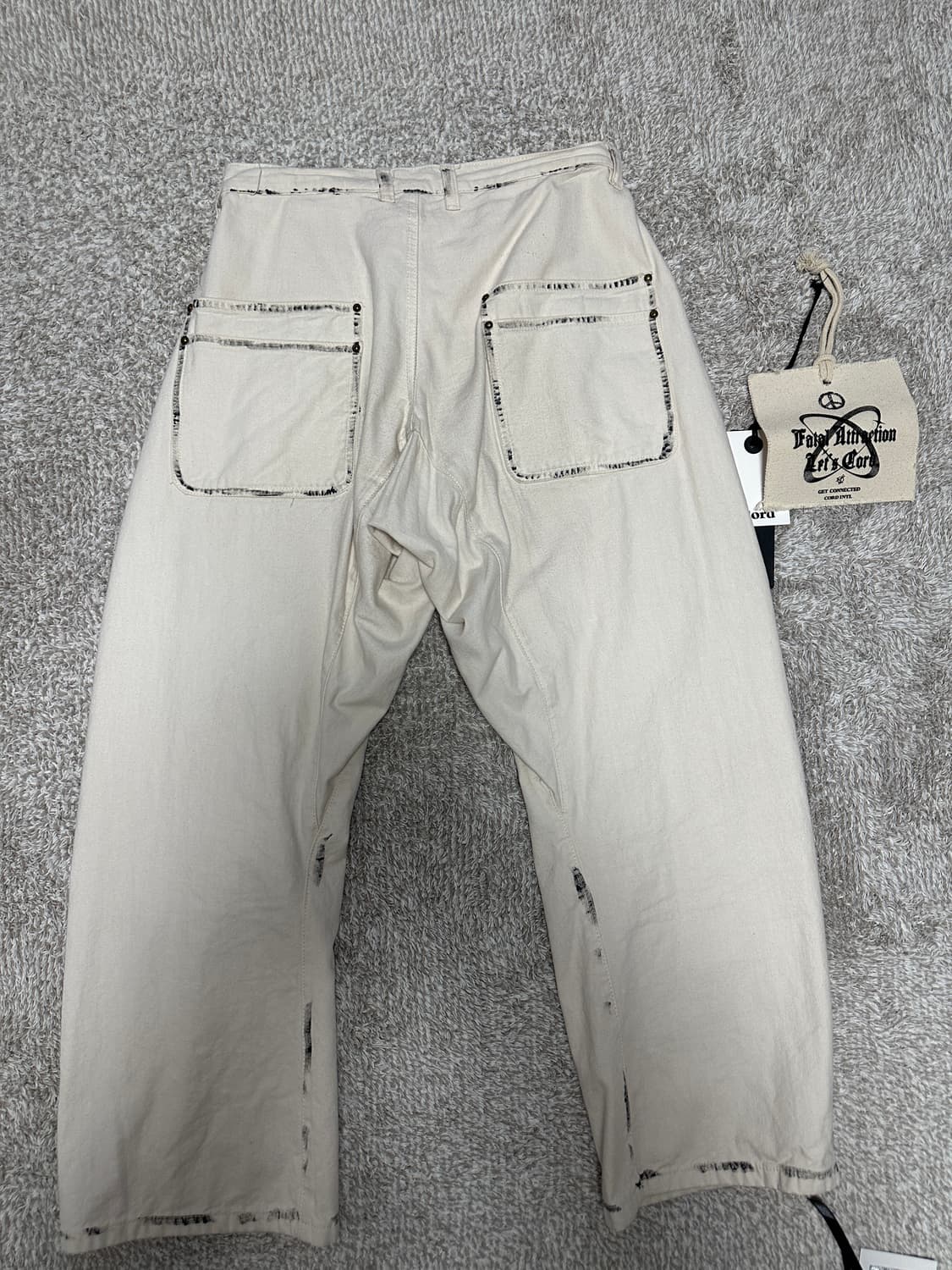 Cord 코드 커비 페인터 트윌 팬츠 M 아이보리  상품이미지3