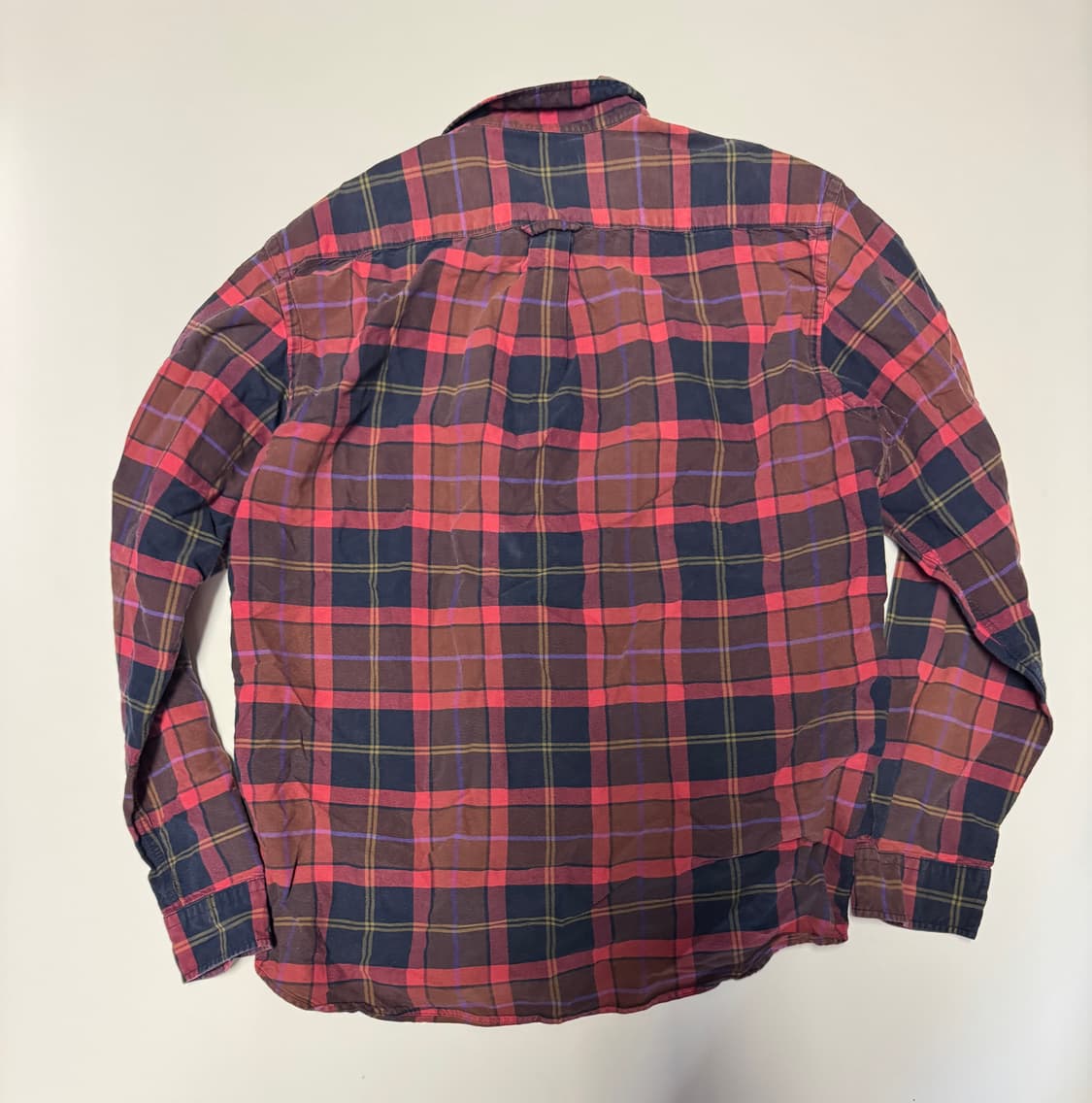 빈폴 Beanpole 빈티지 긴팔 체크 셔츠 L 상품이미지2