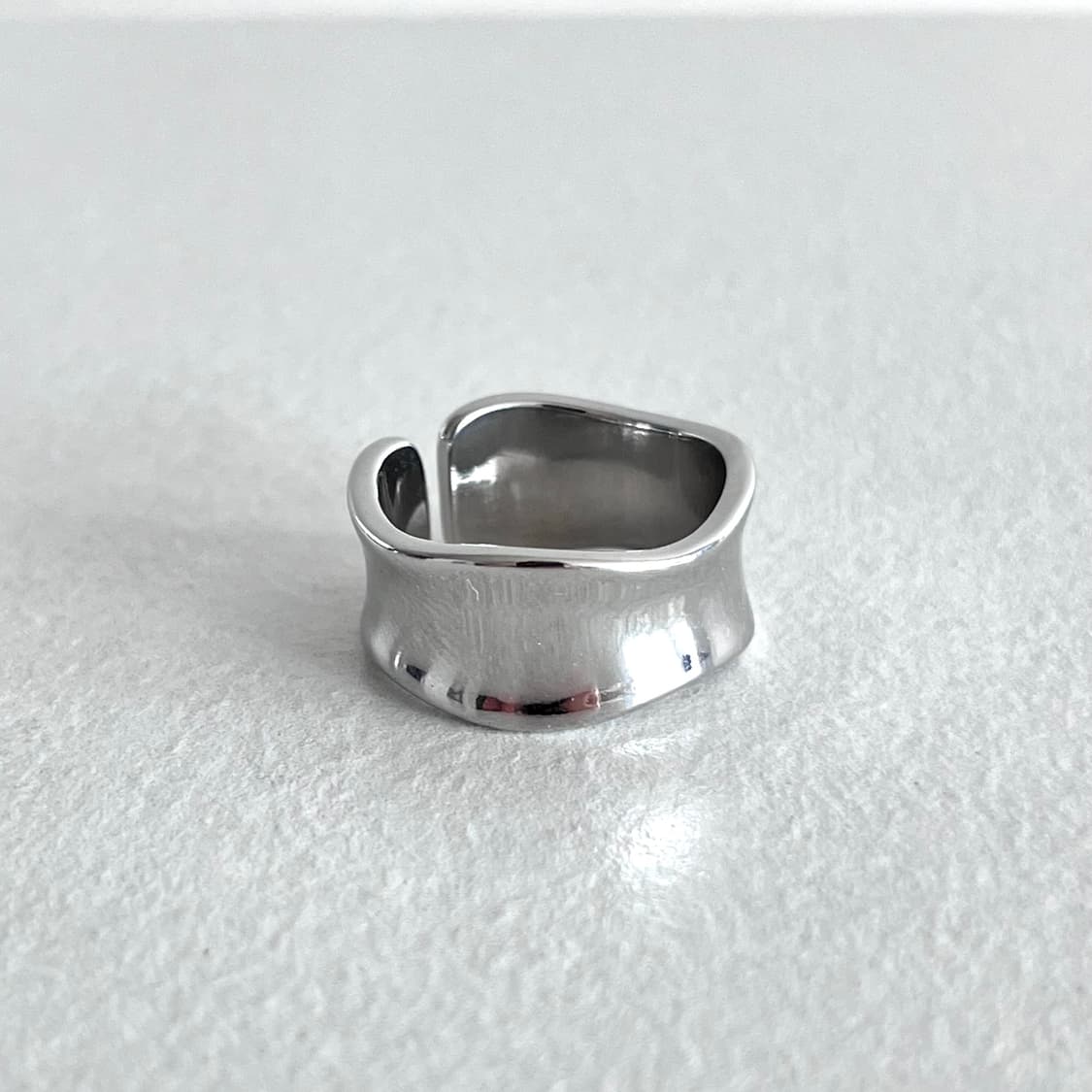 메탈 볼드 반지 상품이미지1