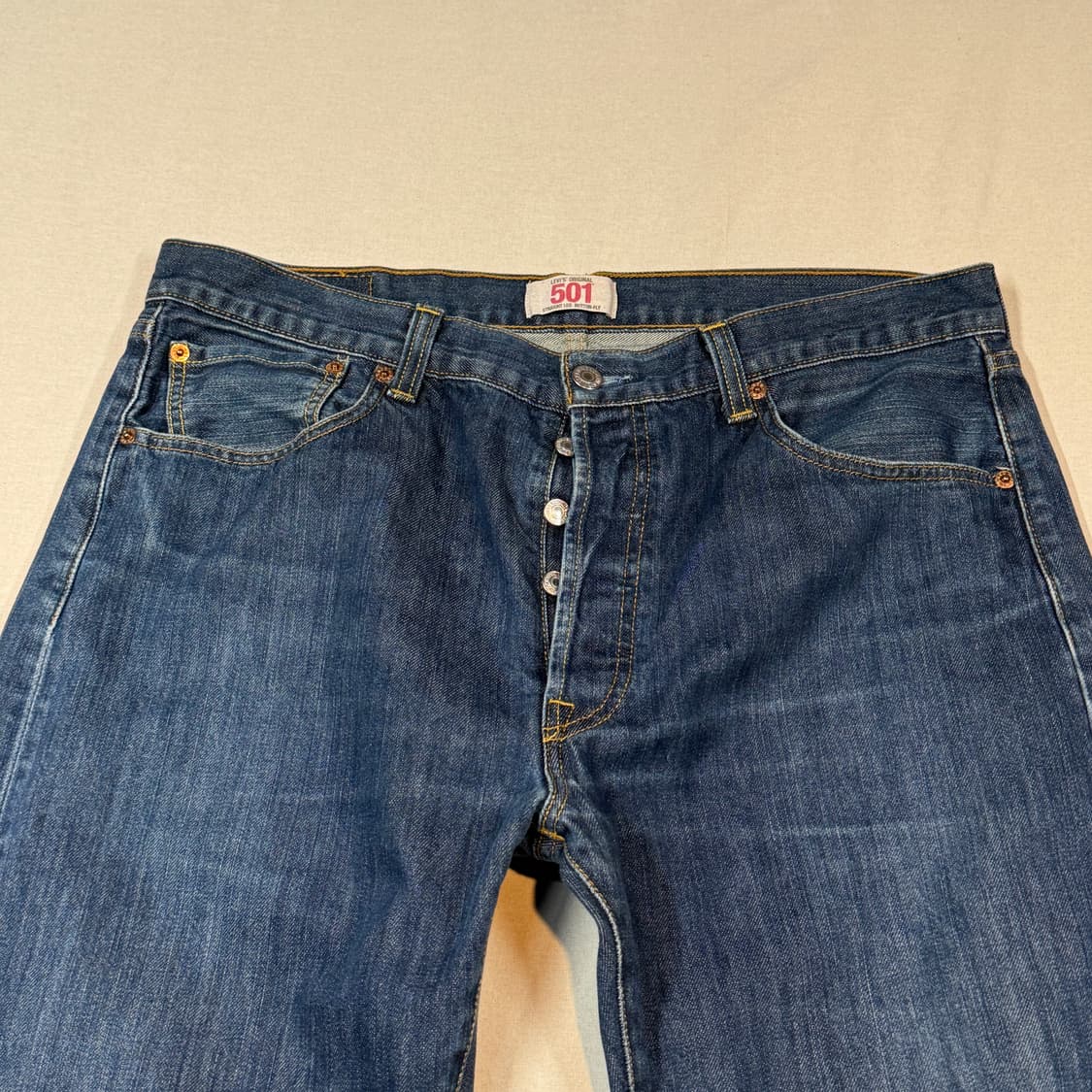 36inch) 리바이스 501 버튼플라이 데님 청바지 상품이미지6