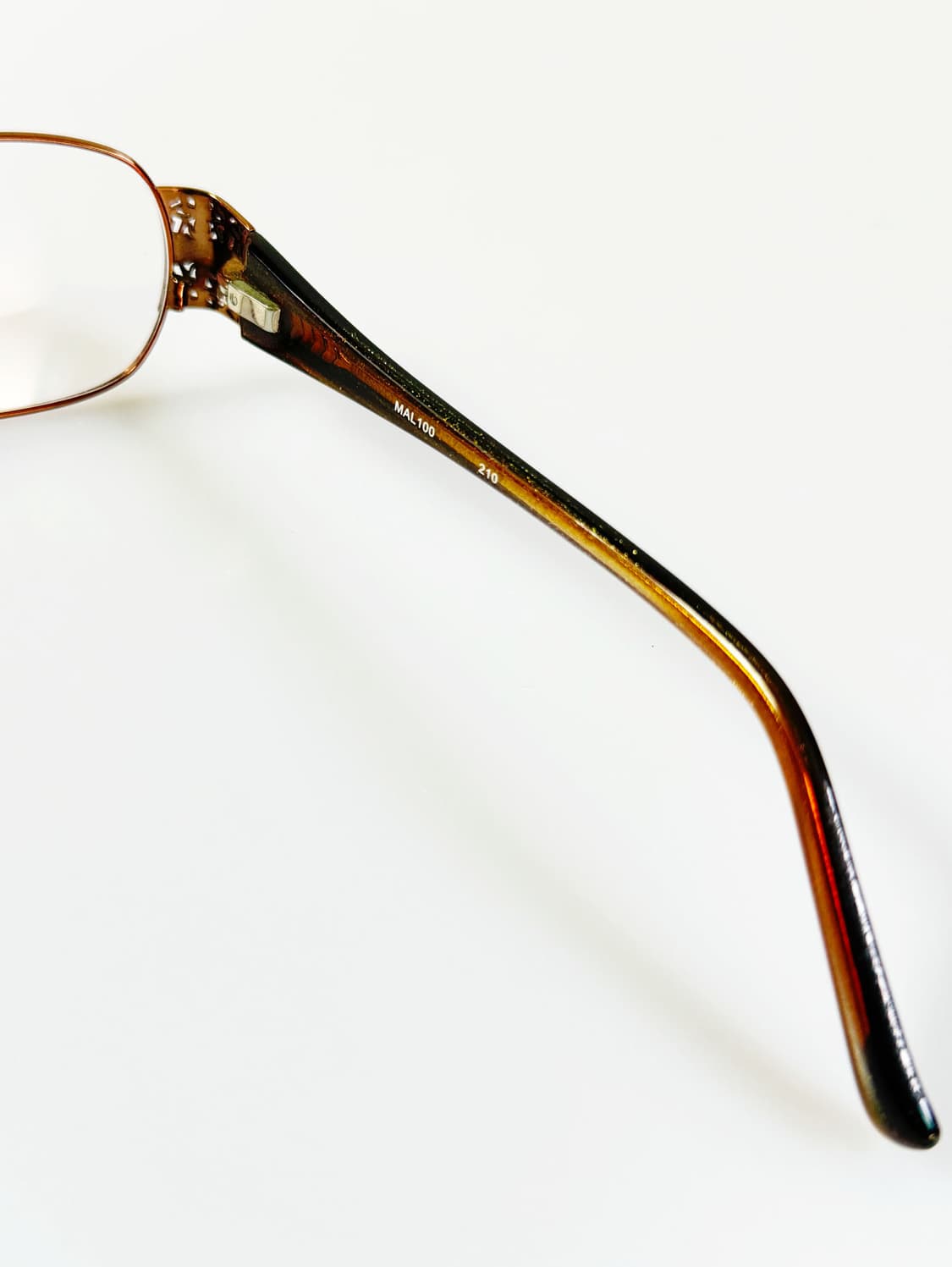 MADDISON AVENUE 슬림 스퀘어 메탈 빈티지 안경 상품이미지6