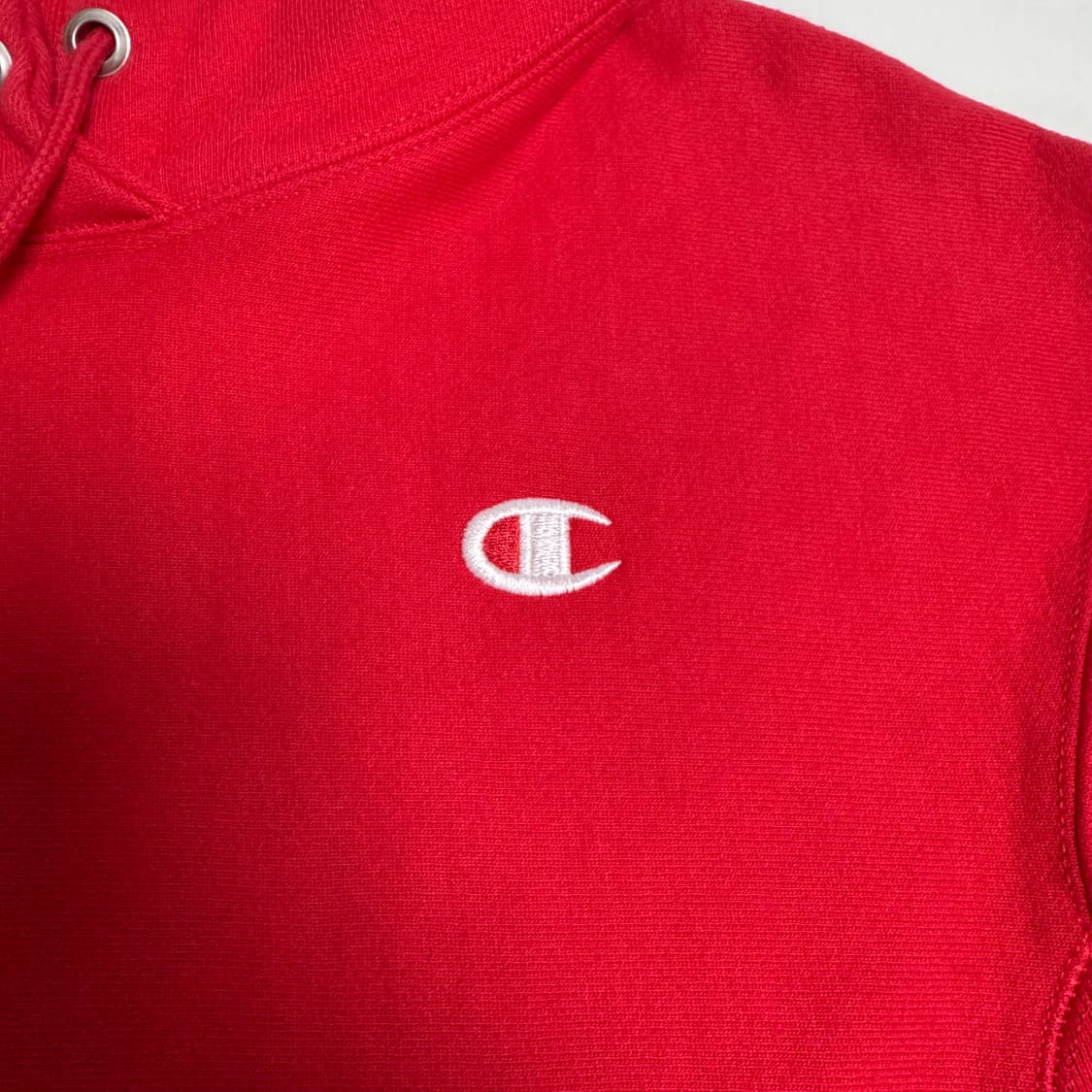 (W) 챔피온 리버스위브 레드 후드티 S 상품이미지2