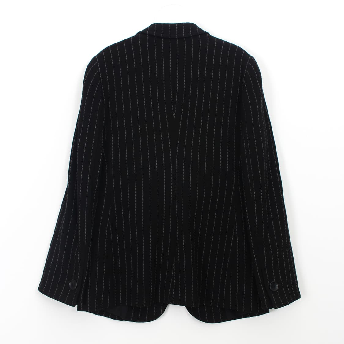 아르마니 Armani 울 모직 클래식 스트라이프 싱글 자켓 상품이미지4