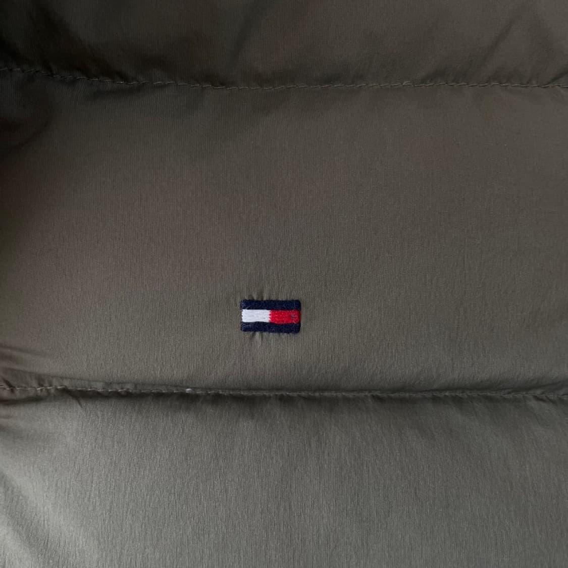 95 타미힐피거 다운 니트패딩 자켓 M 상품이미지5