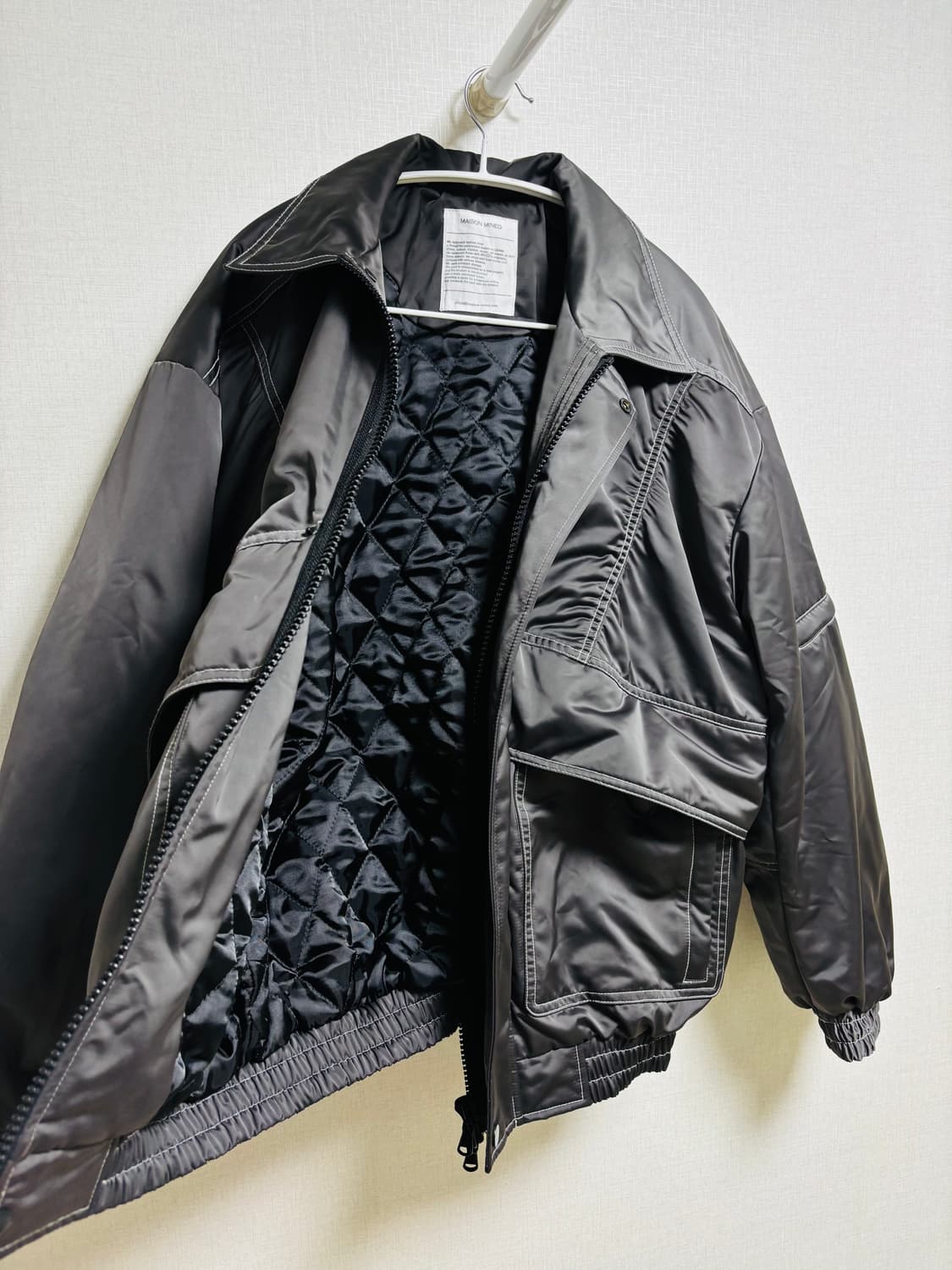 메종 미네드 MAISON MINED MA-1 붐버 자켓 상품이미지2