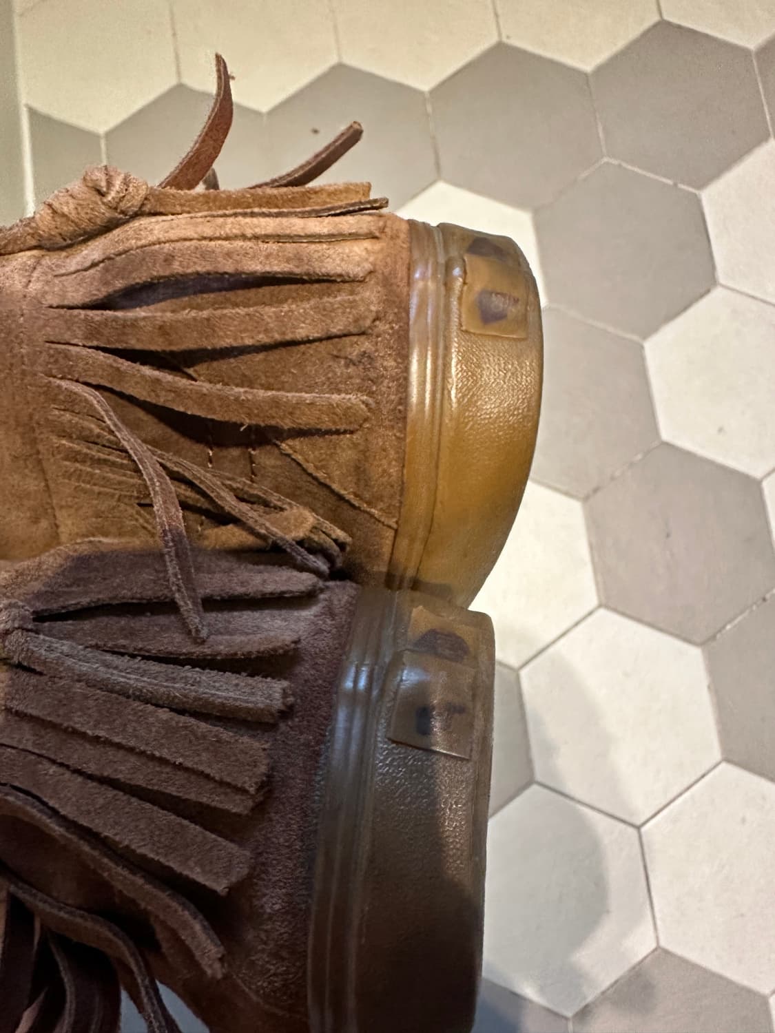 Vans Sk8 Hi Suede Moc(반스 스케이트하이 프린지) 상품이미지6