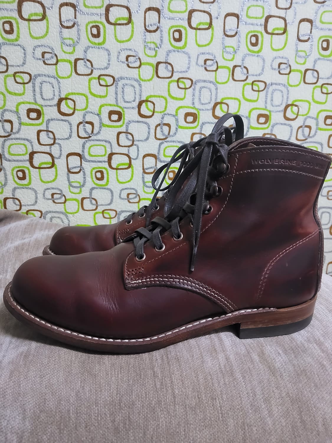 울버린1000마일 265 브라운 부츠 상품이미지5