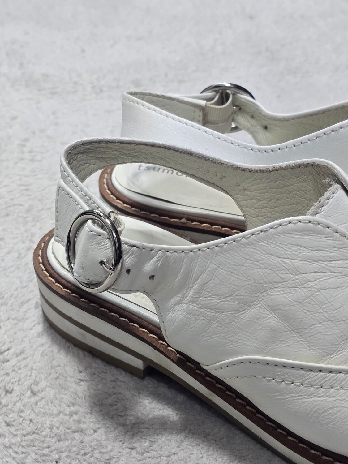 츠모리치사토 레더 샌들 230 상품이미지6