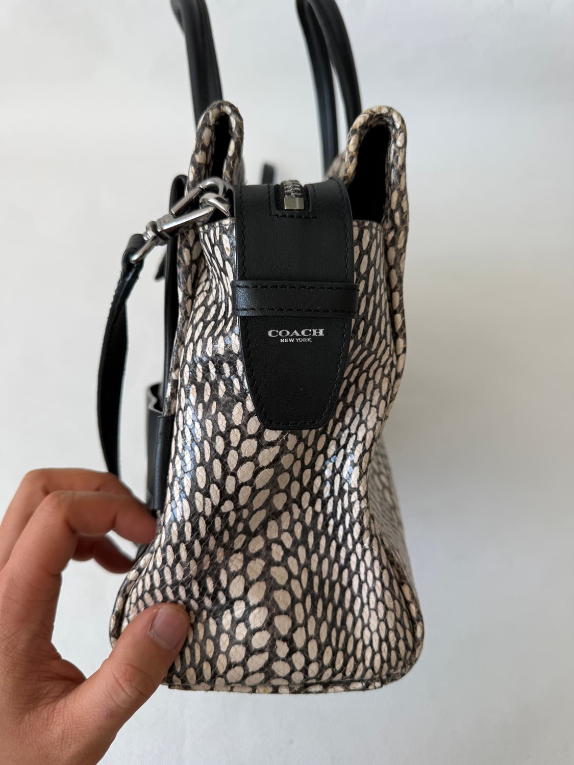 코치(COACH) 레더 토트백(크로스, 숄더 가능) 상품이미지6