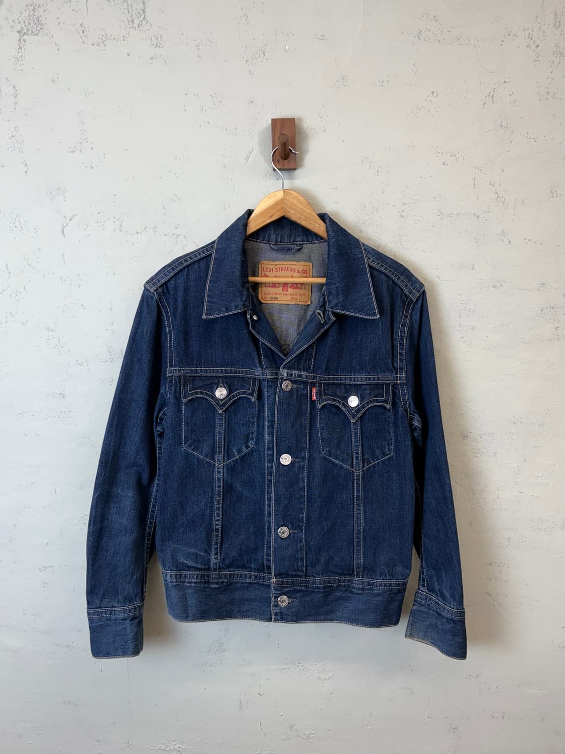 리바이스 00s 빈티지 타입원 데님 자켓 상품이미지1