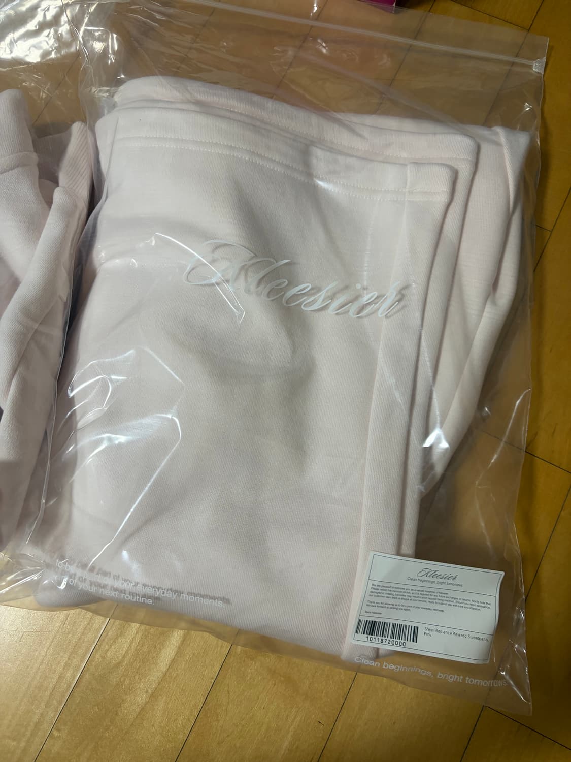 sheer romance hoodie&sweatpants 상품이미지4