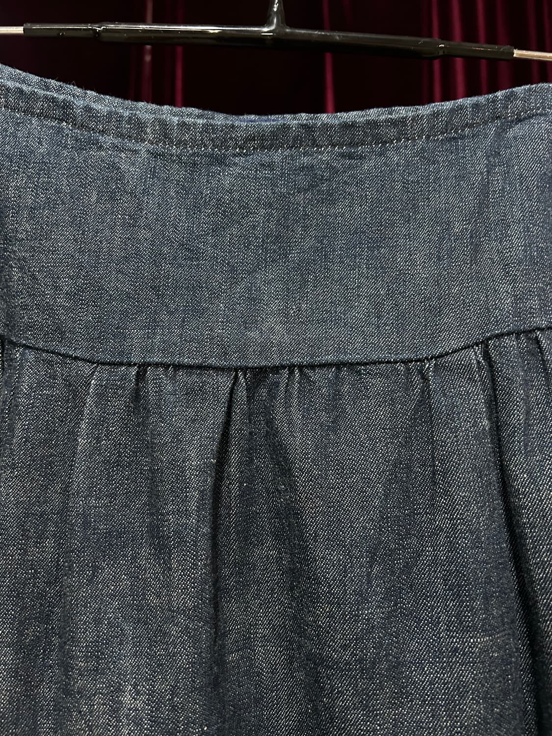 R by 45RPM denim A-line skirt  상품이미지4