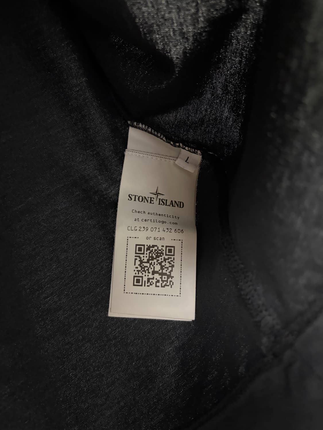 스톤아일랜드 남성 반팔 티셔츠 블랙 L 상품이미지4