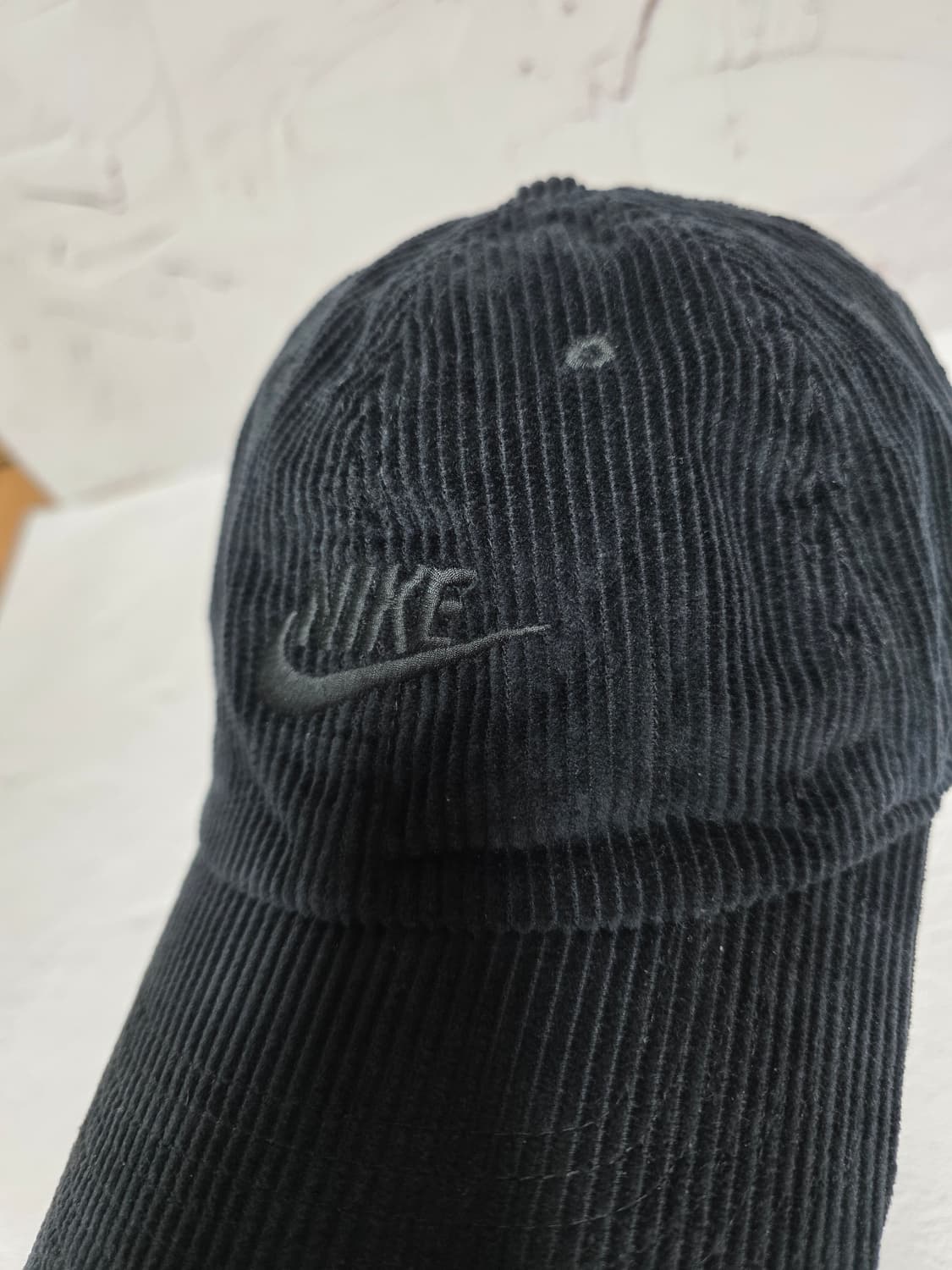 나이키 클럽 언스트럭쳐 블랙 코듀로이 볼캡 상품이미지3