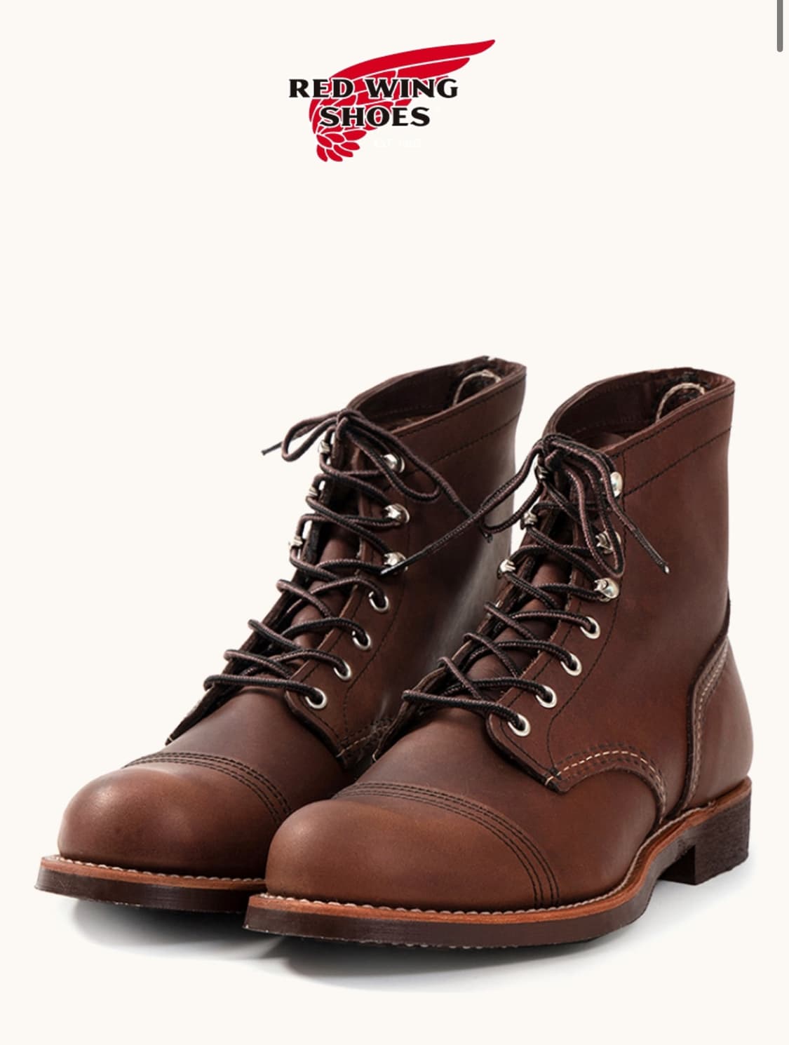 (새제품) 레드윙 아이언 레인저 8111 D 앰버 하니스 상품이미지1