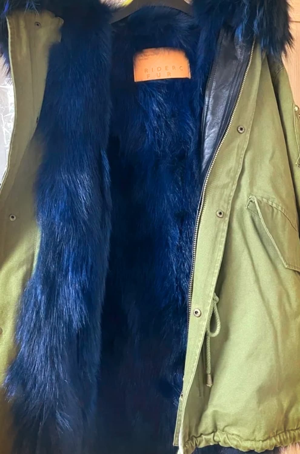 미스터앤미세스 천송이패딩 리얼 폭스퍼 야상 패딩 상품이미지10