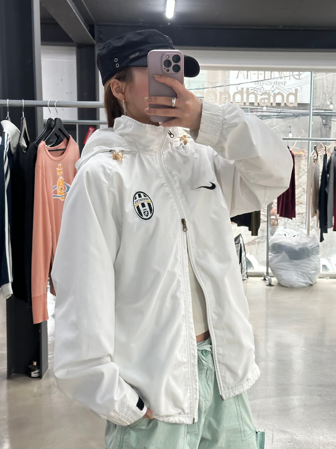 나이키 00s 유벤투스 윈드브레이커 투웨이자켓  상품이미지1