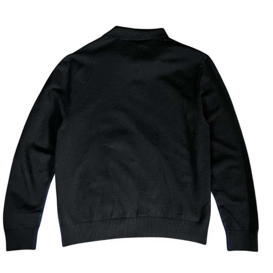 베네통 네이비 배색 카라 니트 XL 상품이미지2