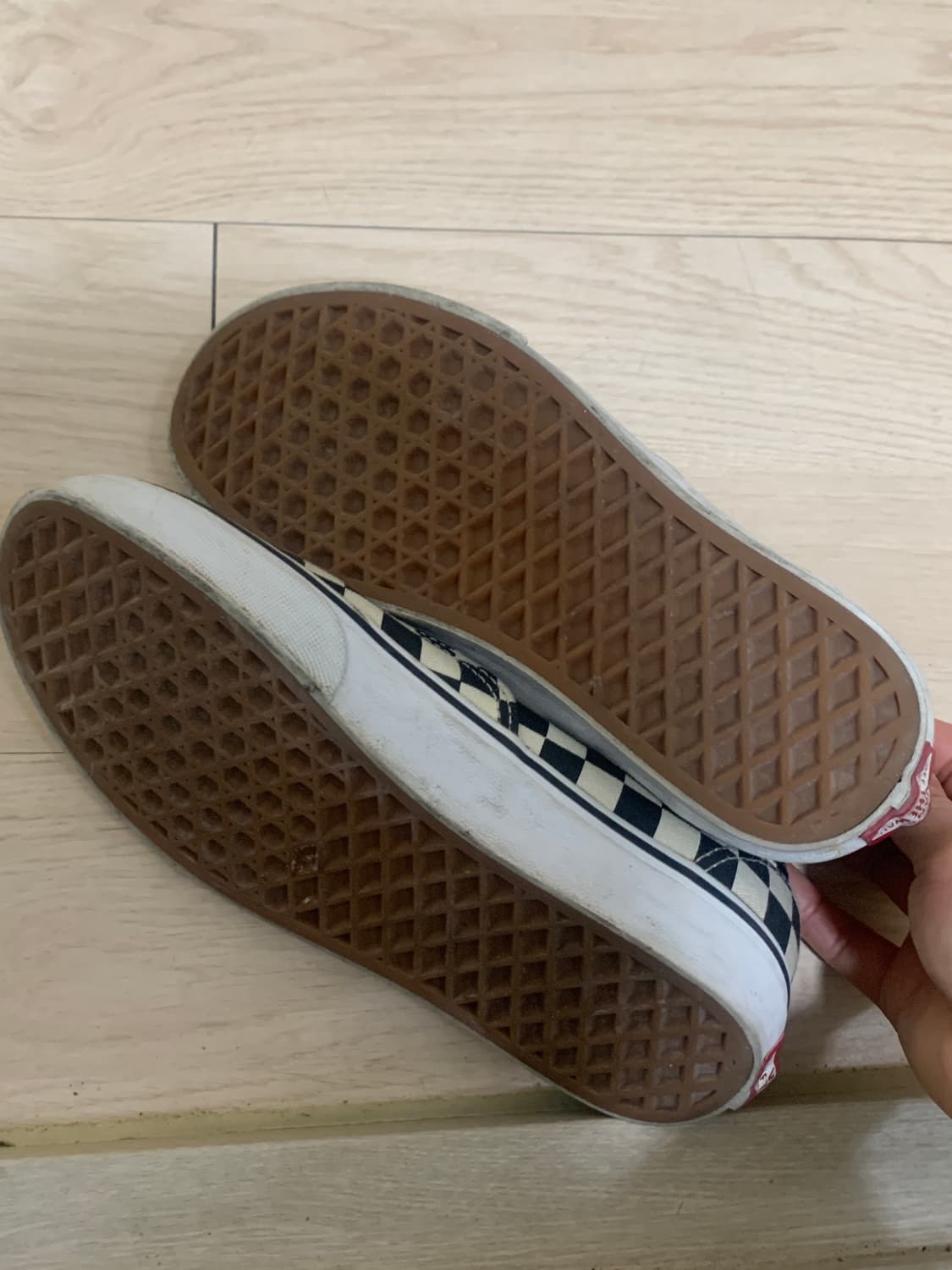 반스 체커보드 운동화 225 상품이미지3