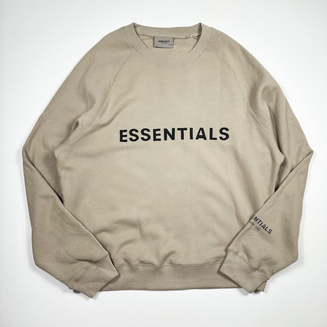 피어오브갓 에센셜 맨투맨 모카 L 상품이미지3