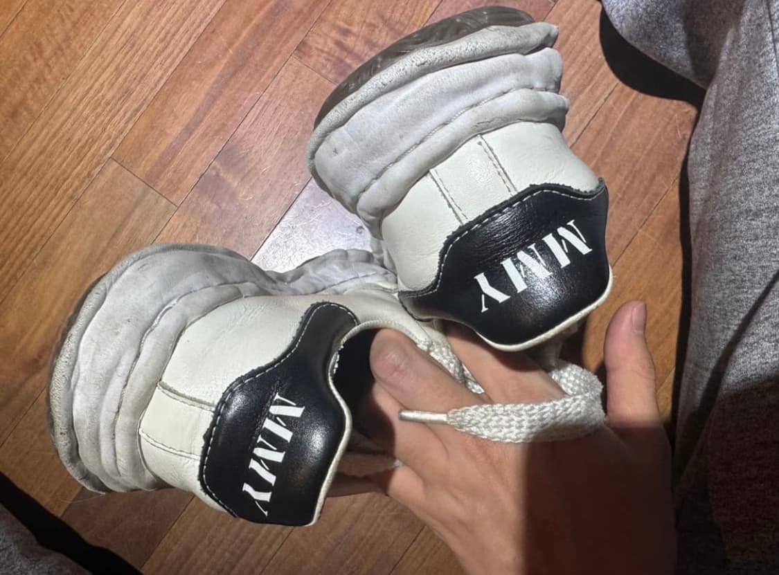 미하라 야스히로 블레이키 레더화이트 42사이즈판매 상품이미지4