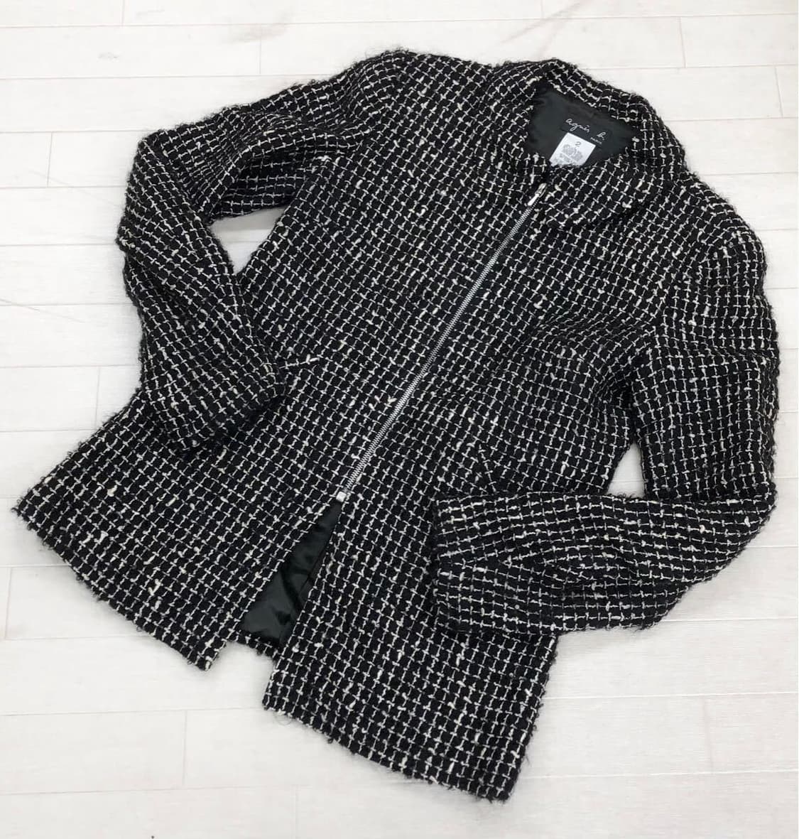 agnes b. tweed jacket 상품이미지1