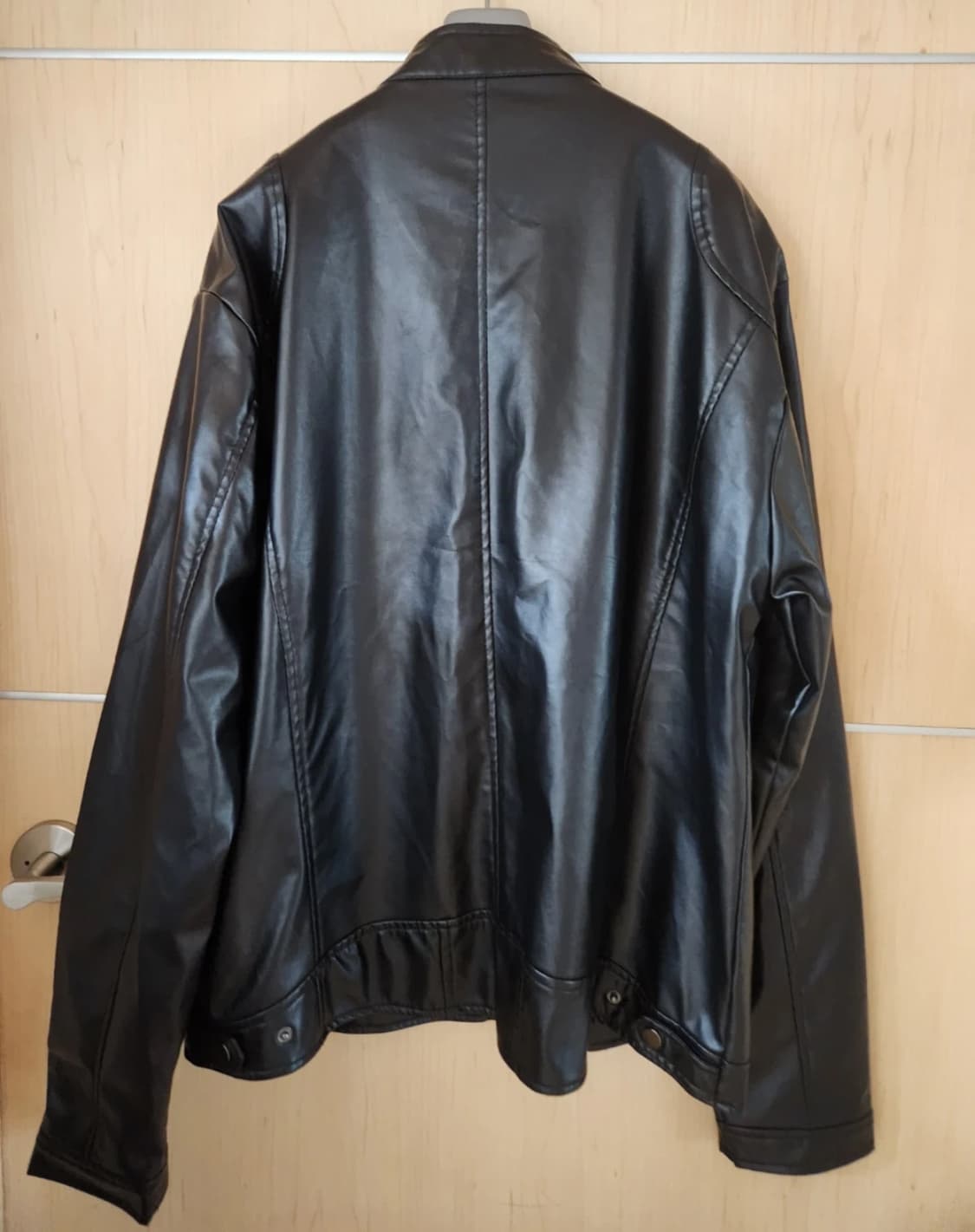 블랙 인조 가죽 남성 자켓105~110 상품이미지2