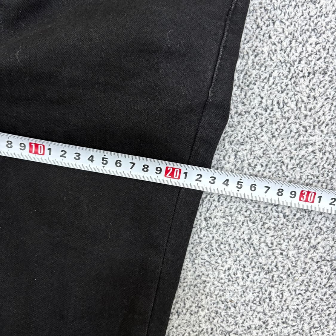 27 아크네스튜디오 블랙 흑청 데님 팬츠 0407J 상품이미지9