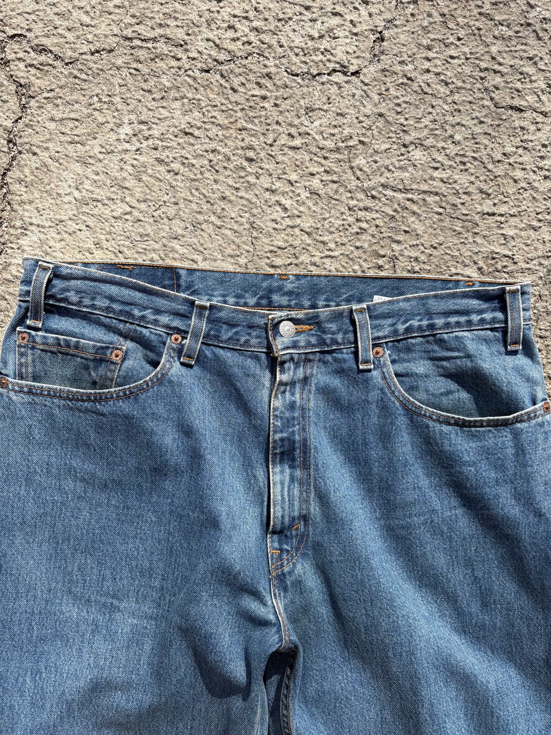 90's 리바이스 550 테이퍼드 데님팬츠 B97 상품이미지7