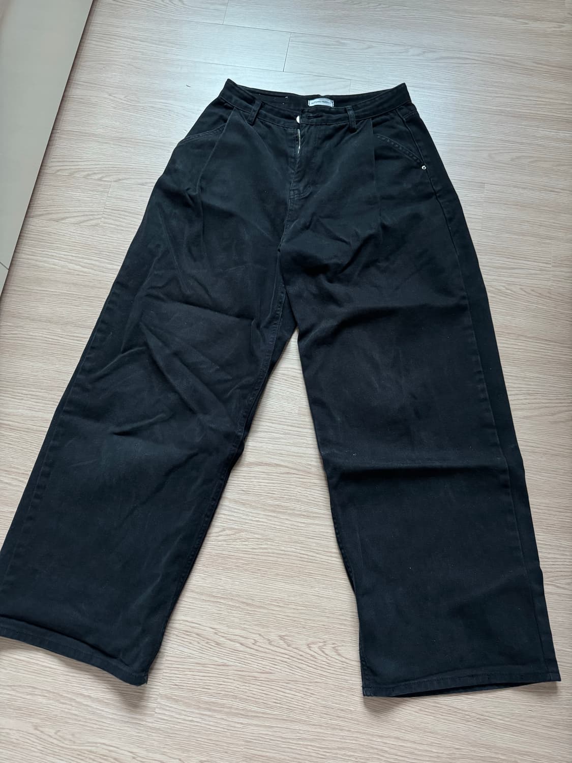 어텀 피치기모와이드 팬츠 m 상품이미지2