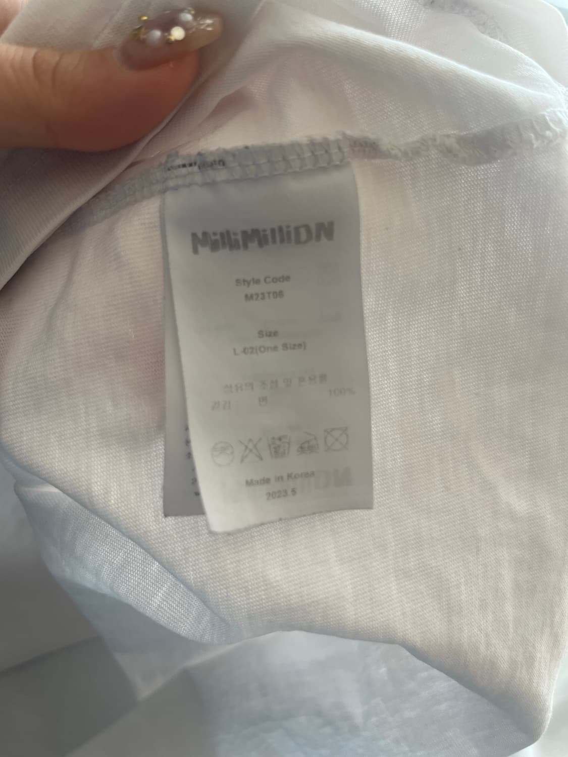 Millimillion 반팔티셔츠 L 상품이미지4