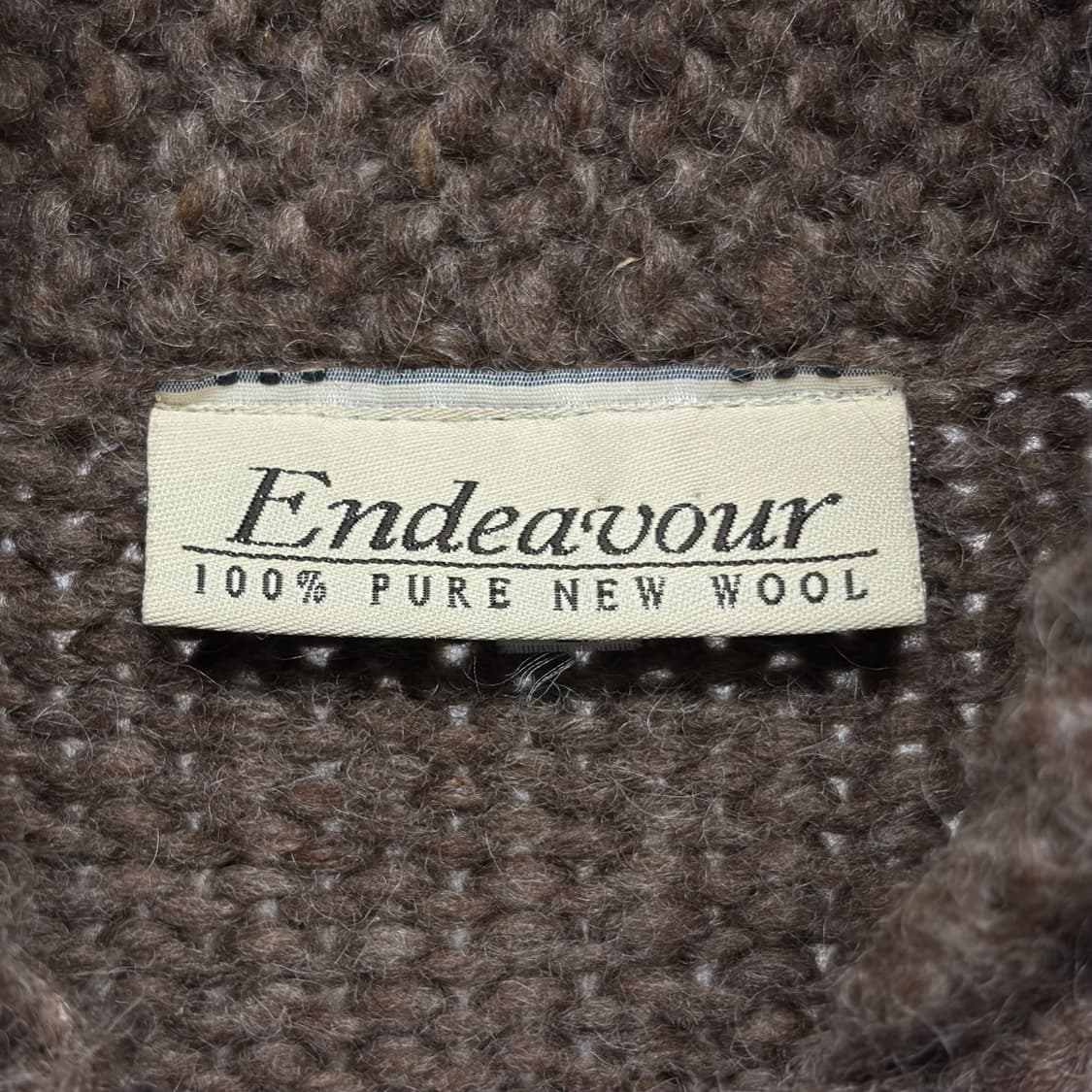 퓨어 울 코위찬 니트 집업 상품이미지7