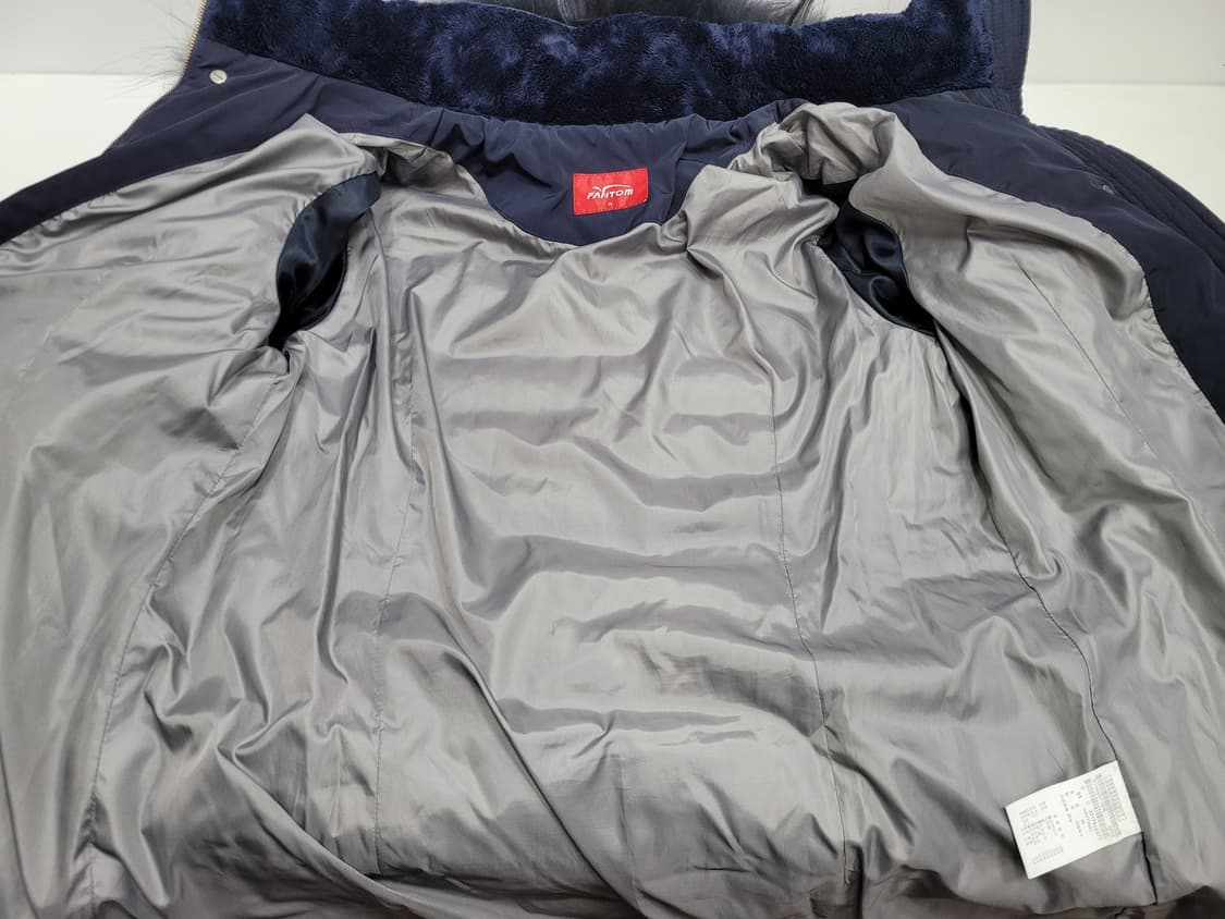 FANTOM 팬텀 라쿤퍼 후드 다운 롱 패딩 / 여 95 네이비
 상품이미지8