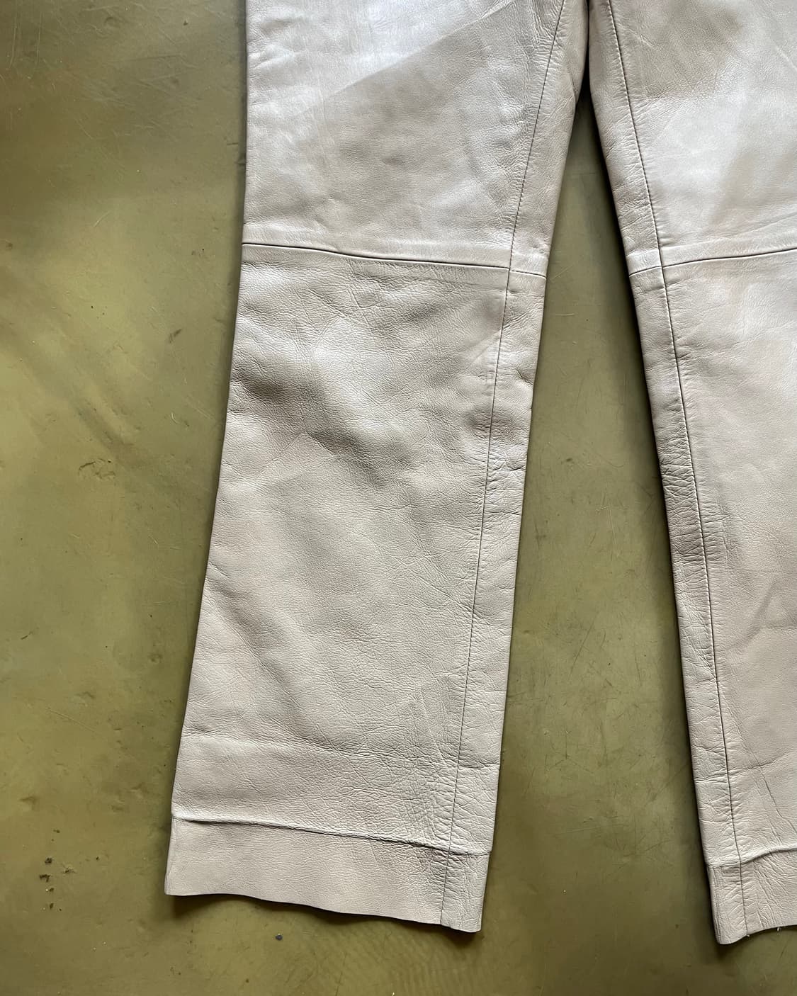 LUFRAN Real Lamb Leather Trouser Pants 상품이미지5