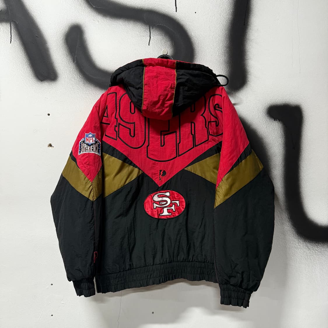 90s NFL 샌프란시스코 49ers 올드스쿨 봄버 자켓 상품이미지1