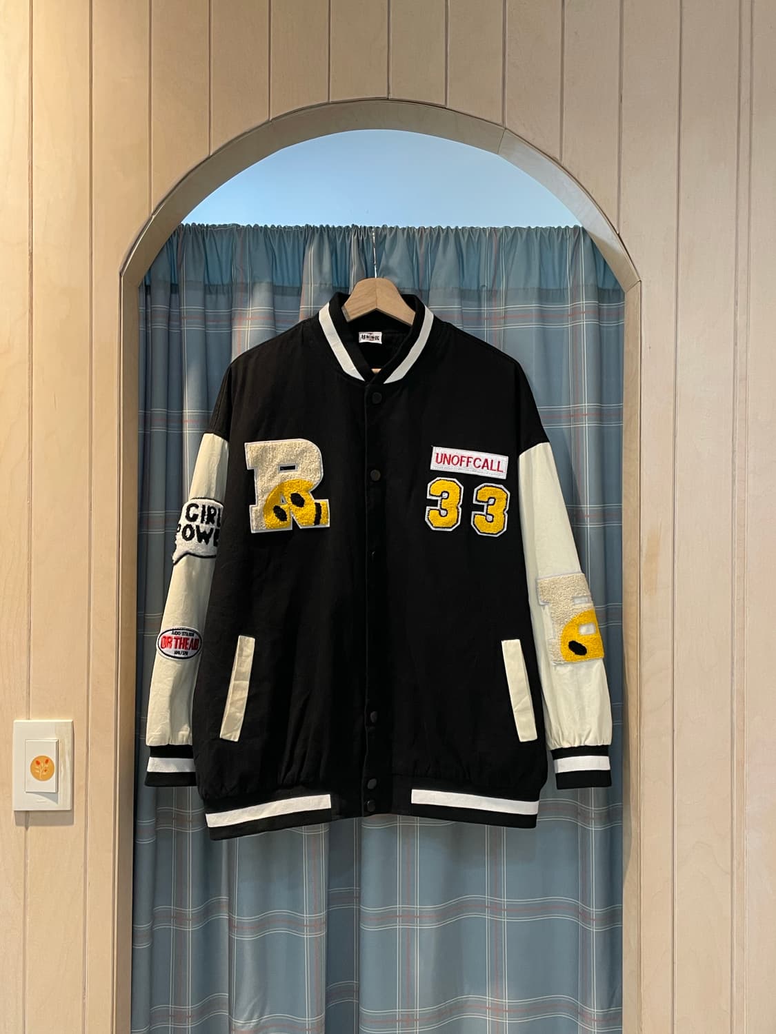 HOOK 코튼 스타디움자켓 상품이미지1