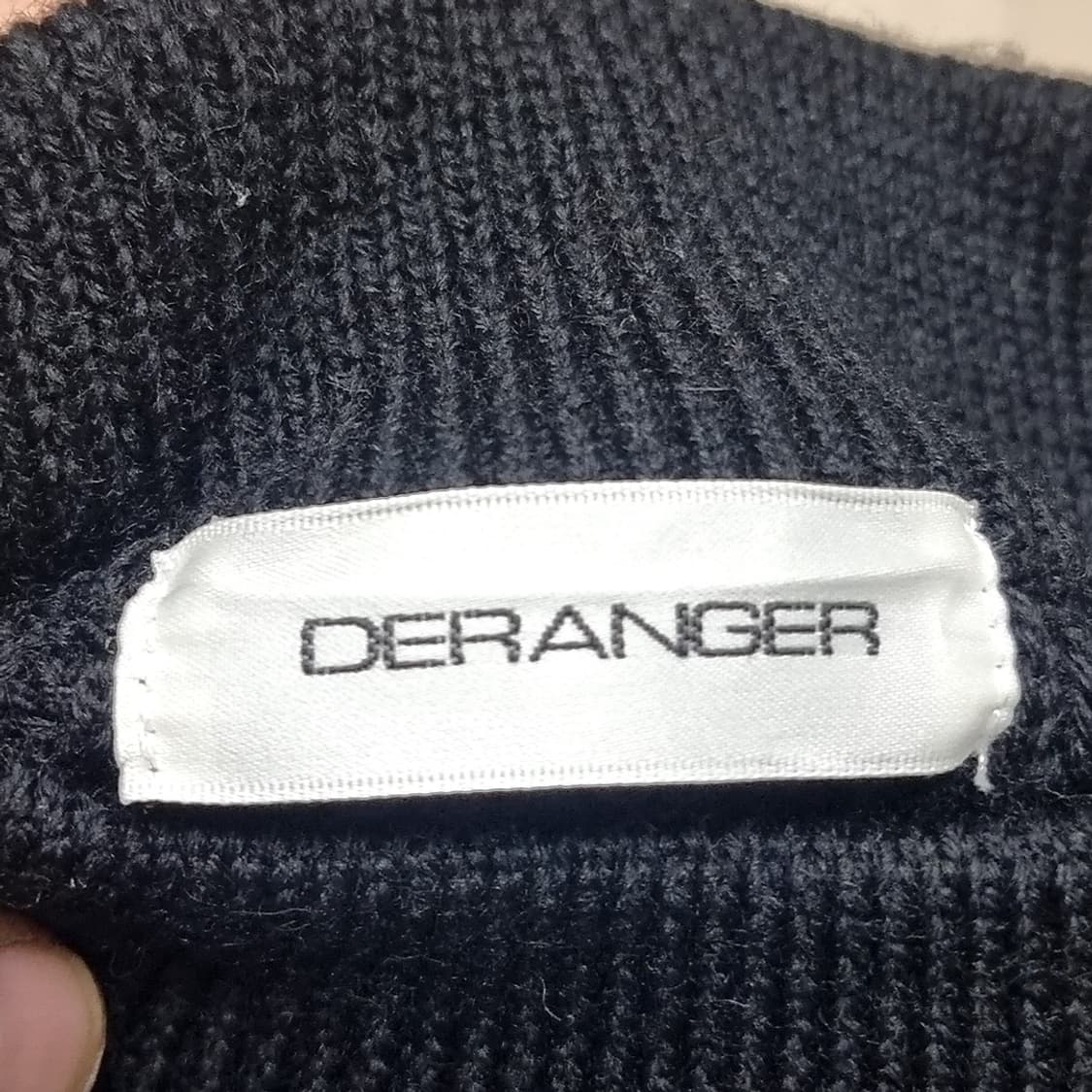 DERANGER 네이비색 니트 스웨터 남성(95-100) 상품이미지4