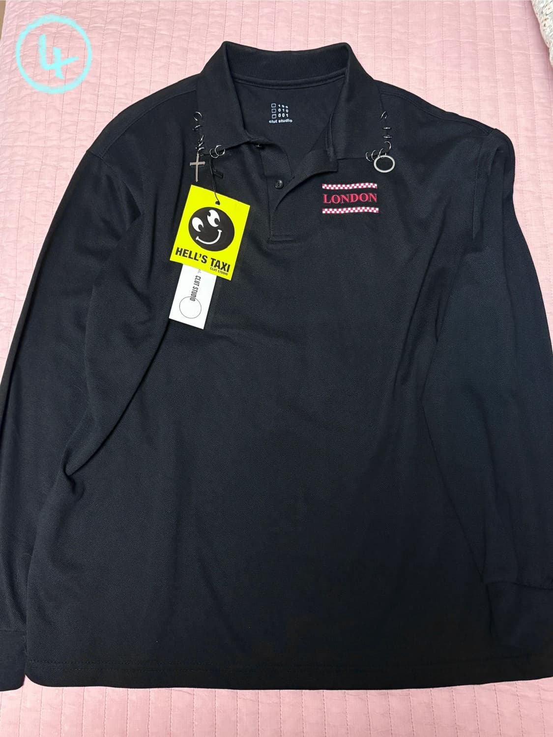 클럿스튜디오 피어싱 링 롱슬리브 pk 카라티 상품이미지9