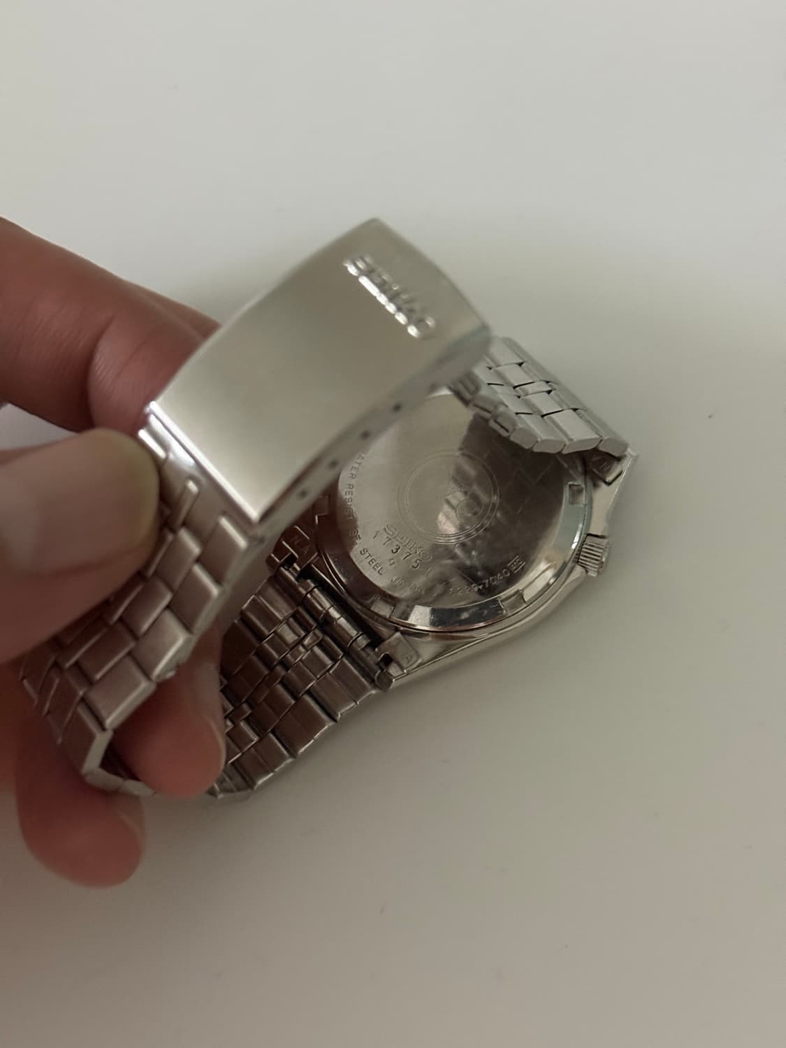 세이코 Seiko 쿼츠 실버웨이브 데이데이트 상품이미지4