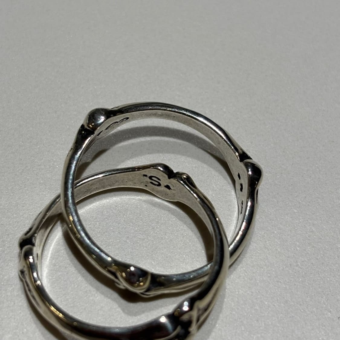 us10.5) 솔로이스트 본 듀얼 링 상품이미지2