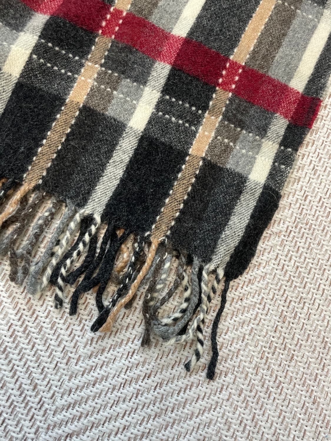 바니스 뉴옥 이태리 체크 머플러  J03952 상품이미지3