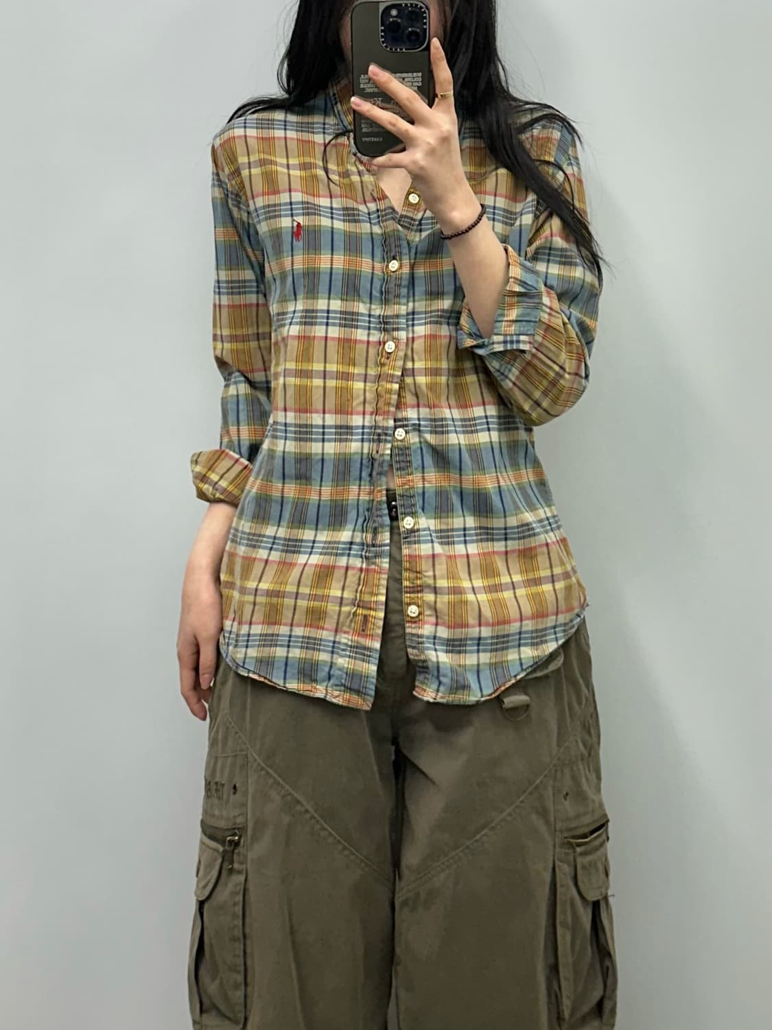 폴로 랄프로렌 체크 옥스포드 셔츠 상품이미지1