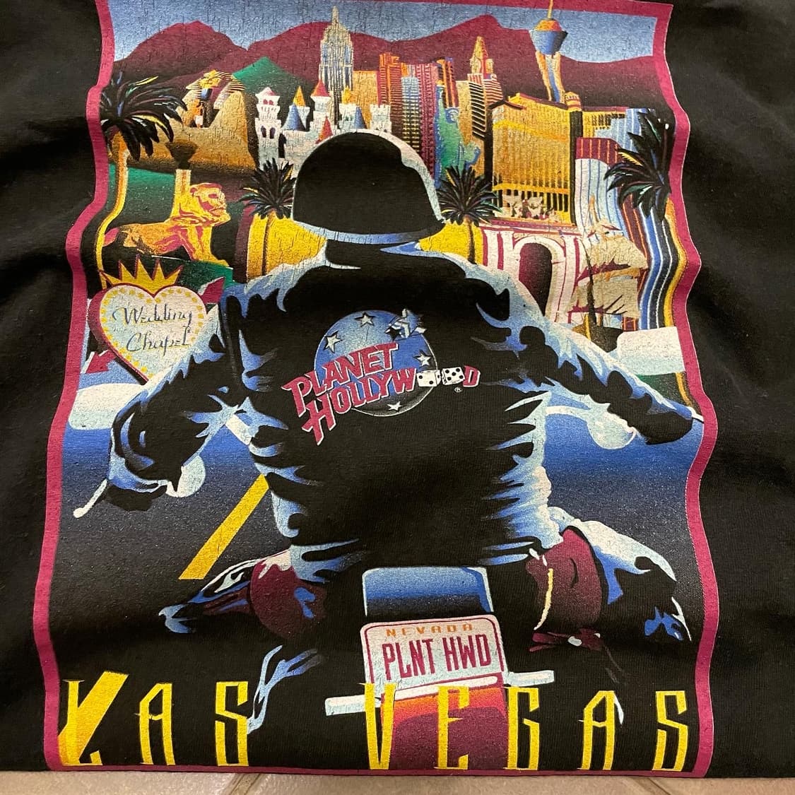 90s PLANET HOLLYWOOD 라운드넥 상품이미지1