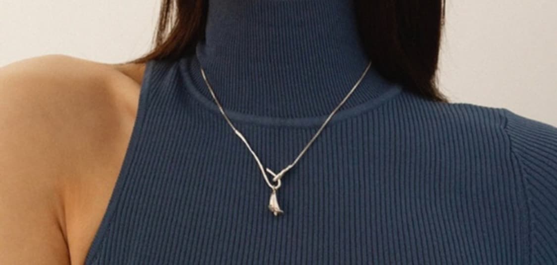 인오도르 loop calla necklace 상품이미지2