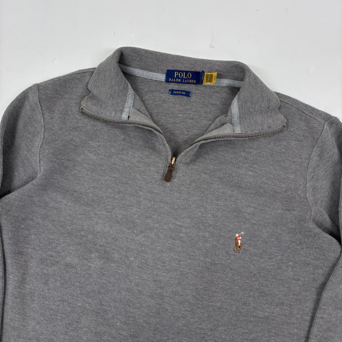 폴로 반집업 니트  상품이미지5