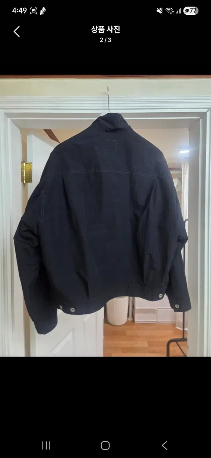 [3size] 모이프 MOIF 트러커 블랙 상품이미지2
