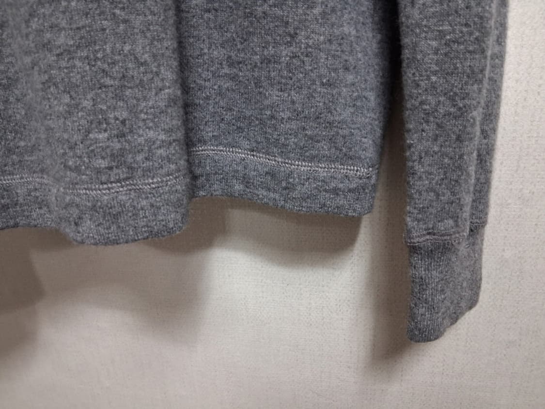 일본빈티지 폴로 랄프로렌 남성 그레이 헨리넥울니트 남성 95적당 표기L
 상품이미지7