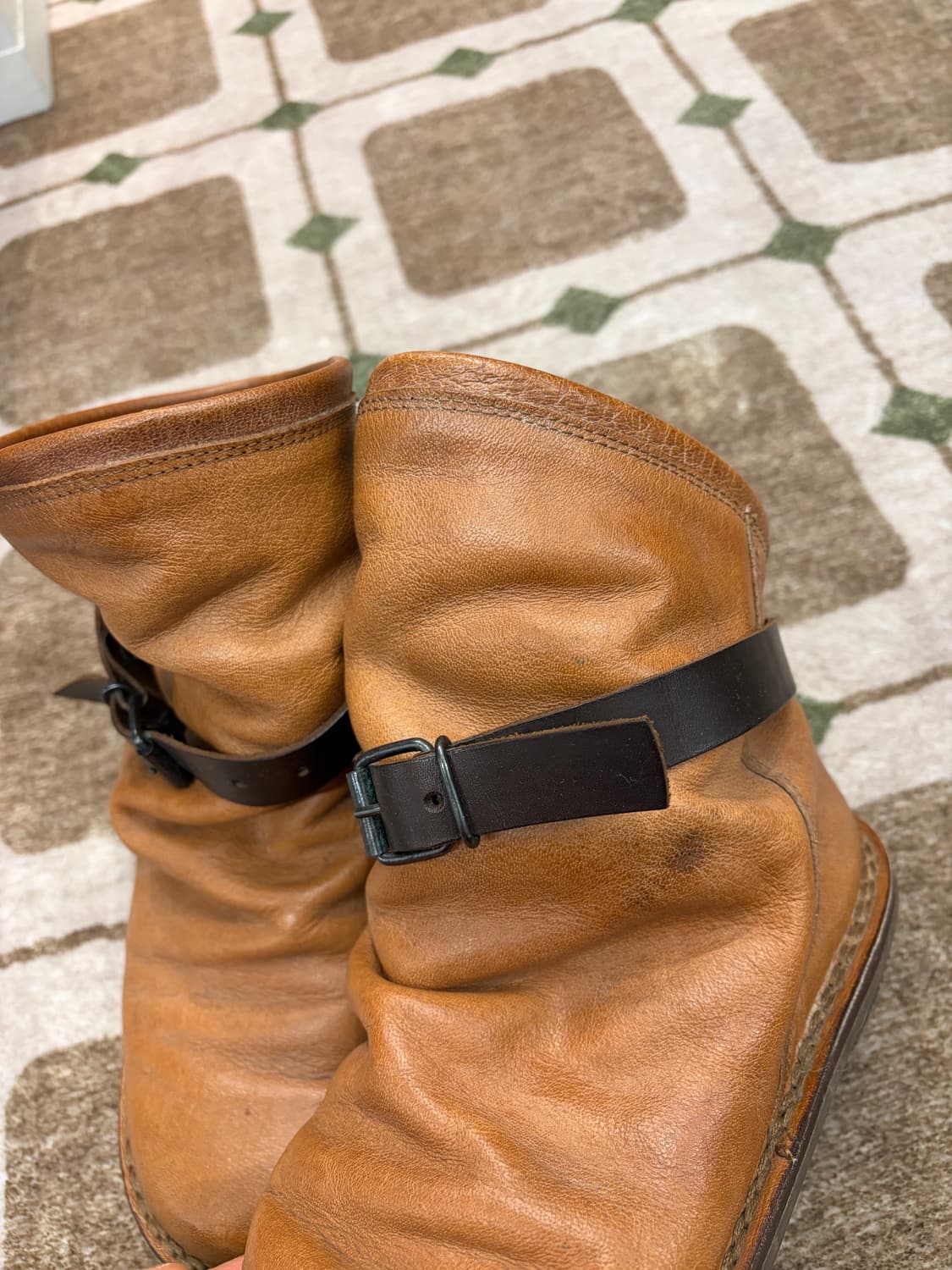 [trippen] 트리펜 벨티드 레더 부츠 상품이미지4